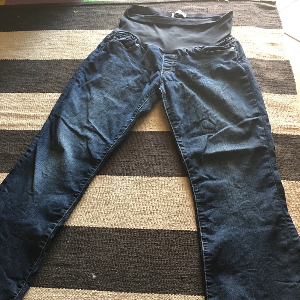 Paige Maternity Skyline Bootcut Jeans